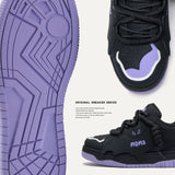 Shoes [Black Knight] Designer National Tide Batman Bread Shoes Thick Soles To Height Men's Shoes Men's Shoes Men's