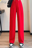 Winter Warm Sweatpants Women Fleece Trousers Solid Lose Thick Casual Pants Winter Warm Women Fleece Cotton