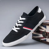 The Autumn Of 2025, The New Canvas Shoes Korean Version Of The Slacker Shoes Flats Old Beijing Cloth Shoes Casual Men's