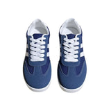 Derain Shoes Women's New Autumn 2025 New Striped Thick-Soled Shoes Women's Low-Top Casual