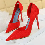 Shoes Fashion Woman Pumps 2022 New Women Heels Stiletto Sexy Office Shoes Large Size Ladies Shoes Pumps Female