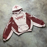 Fashion Fall Women's Hoodie Embroidered Hoodie Hoodie Print Long-Sleeved Women's Hoodie
