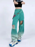 Denim Strap Baggy