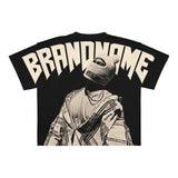 Y2K Harajuku Style T-Shirt Men's Hip-Hop Graphic Printing Cotton Punk