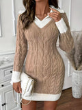 And Winter Long-Sleeved Jasmine Sweater 2025 Doll Collar Cover Small Knitted Short