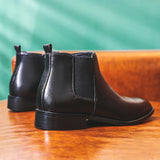 Zingj And Winter Boots Winter New Men's Chelsea Boots British Martin Boots Set Foot