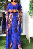 Piece Pant Set Women Africa Clothes African Dashiki New Fashion Long Dress Pants Suit Party Dresses Robe 2 Piece