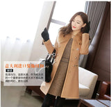 And Winter Long Female Hair Coat Han Hair Collar Coat
