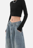 Pleated Baggy