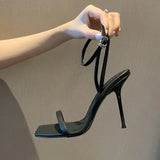 Selling High Heels With A Word With A New Korean Version Of Summer White High Heels In