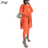 Two Piece Sets Women Summer Casual Loose Pullover Top And Pants Set Plus Clothing Matching Set