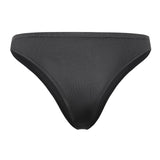 Zingj Men's Close-Fitting Patent Leather Briefs Sexy Open File Leakhosen Size Accurate No