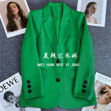 Zingj Suit Jacket Female 2024 Spring And Autumn New Style Casual Texture Fried Street Suit Korean Version Suit Jacket