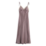 Women's Explosive Fashion Lace Edge Silk Stender Stender Sizzle