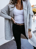 Cardigan Women's Sweater In Front Of The Knitted Coat Long-Sleeved Commute