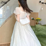 Princess Dress Women Vintage Lace-up Party Long Fairy Dresses for Women 2022 Spring Victorian Wedding Midi Dress