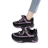 Old Dad Shoes Women 2025 Autumn New Hong Kong-Style Sports Shoes Daily Commute Black And White Casual