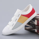 The Autumn Of 2025, The New One-Legged Lazy Canvas Shoes Women's Casual Hip Shoes Ladies Soft Soles Light Cloth
