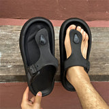 New Large-Size Thick-Bottomed Slippers Outdoor Casual Cool Slippers Light And Breathable Comfortable