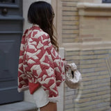 Women's Explosive Printing Cotton Zip-On Cotton Clothes - High Quality Of All-Round Pressure