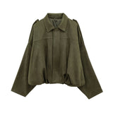 Women's 2025 New Fashion Velvet Texture Jacket Coat