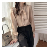 White Shirt Female Long Sleeve Spring Design Fashion Niche Shirt Professional