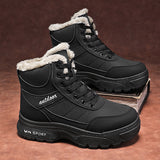 Plus Velvet Warm Cotton Shoes Leisure Movement Of Elderly Mom And Dad Large Size Outdoor Mountaineering Snow