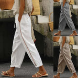 Casual Lace Hollow Out Stitching For