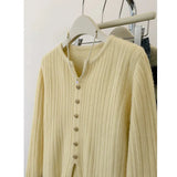Design Sweater Coat Wearing Pure Autumn And Winter Korean 2025 Simple Knitted Bottom Shirt Temperament