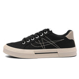 The Autumn Of 2025, The New Men's Shoes Fashion Niche Casual Men's Canvas Shoes With Low-Bottoms On The Flat Bottoms Of Men's