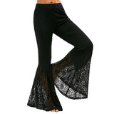 Durable Fashion Trousers Bell-bottom Oversized