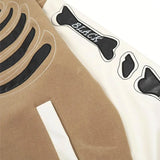 Skeleton Graphic Oversized Varsity JacketOutfit