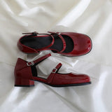 Zingj Head Sandals Female Summer 2023 New Fashion Buckle Retro Baotou With Mary Jane Small Leather