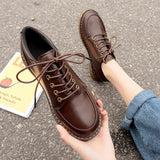 Korean Style All-match College Style Flat ShoesOutfit