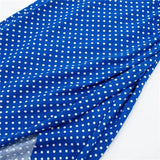 Polka Dot Corset Dress Woman Blue Slip Long Dress Women 2023 Backless Sexy Party Dresses Women Summer Midi Evening
