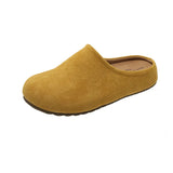 Boken Shoes Bag Head Half Slippers Women Wear 2025 Spring And Autumn New Pregnant Retro Ugly Boken