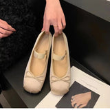 Ballet Fashion Single Shoes Fairy Shoes Spring And Autumn Vintage Vertiny Silver Evening Evening Wind High-End Feeling Mary Treasure