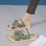 Red Cool Slippers Female Fairy Summer Outside Wearing Ins Tide 2025 New Fashion Out Burst Thick-Soled Beach