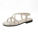 Roman Woven Sandals Women Summer New Wear Soft-Soled Sandals Women Do Not Tired Feet Leisure Beach