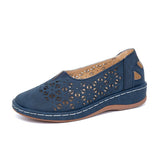 Spring New Large-Size Hollow Open Sleeker Single Shoes Light And Comfortable Simple Women's