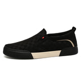 Autumn New Men's Shoes Fashion Design Casual Men's Canvas Shoes Low Help Flat Plate