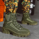 High-Top Outdoor Shoes Men's Large-Size Hiking Shoes Hiking Shoes Men's Sports Running Shoes Men's
