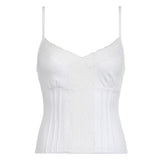 Zingj Wind Lace Splicing Print Net Gauze Condole Belt Female Fashion V Collar Slim Perspective Feeling Small