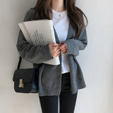 Korea Autumn Sweater Women's Cardigan Tide 2025 New Women's Fashion Thin V-Neck Knitted