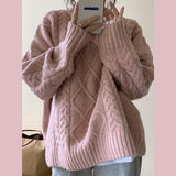 The Autumn And Winter Of 2025, The Loose Wear Of The Sweater Women's Net Red Fried Street Gentle Wind Thicked Knitted