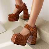 Square Toe Platform High