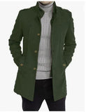 New Hair, The Man's Coat, The Long Zipper Coat In The Long-Winded Coat And The Two Open