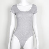 Zingj Product Close Belly Sexy U Collar Show Back Hot Girl Tight Elastic Jumpsuit Yoga Dance