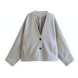 Women's Coat ZA Autumn And Winter New Hair And Suit Spring