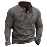 Version Of 2025 Men's Casual Coat Autumn And Winter Grip Velvet Knitwear Station Head-On Zipper